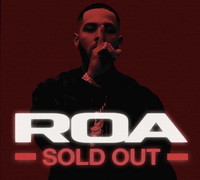 ROA agota entradas en Bogotá y fortalece su impacto en el trap latino